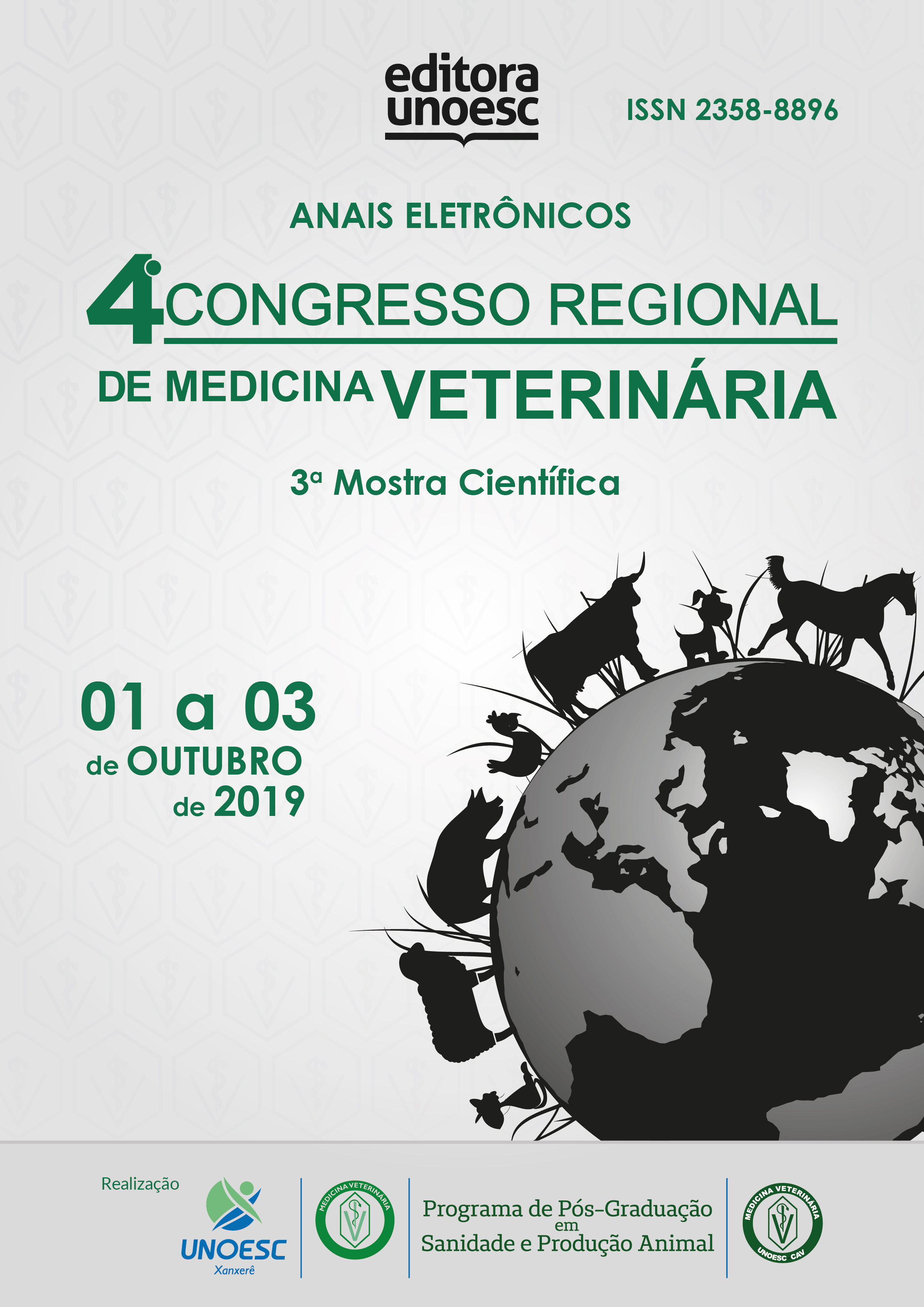 					Visualizar 2019: Congresso Regional de Medicina Veterinária – anais eletrônicos
				