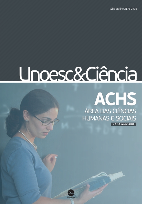 					Visualizar v. 8 n. 1 (2017): Unoesc & Ciência - ACHS
				